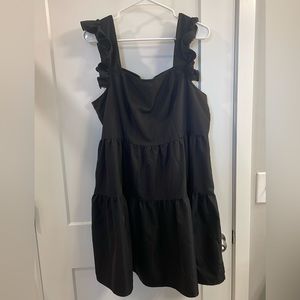 Black summer dress